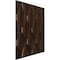 Ekena Millwork 19 5/8in. W x 19 5/8in. H Ariel EnduraWall Decorative 3D Wall Panel Covers 2.67 Sq. Ft. WP20X20AIAMB - alternate 5